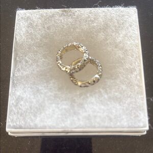 Silver Tone Women's Ring Set